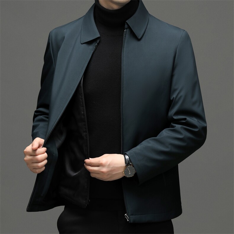 CSYR21999钱塘2020-2冬季新款时尚休闲简约中年男士羽绒服P180,男装羽绒服,钱塘207-2