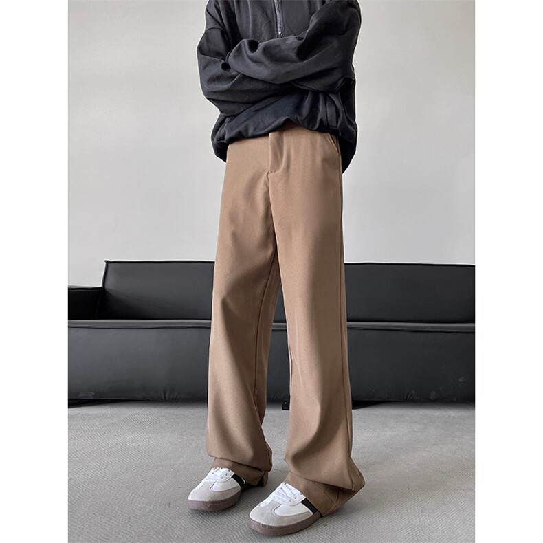 港风cleanfit休闲裤西裤微喇长裤阔腿裤A014-DY25015-P50控68,男装西裤,电商A014