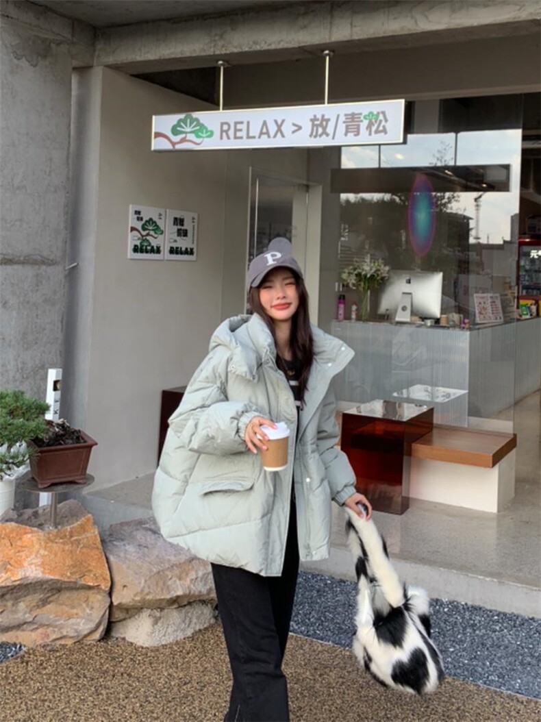 【冬季】羽绒服上新中，女装羽绒服，玲珑颂