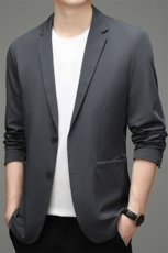 BH21021钱塘2020-2春秋季薄款中青年男士新款时尚休闲西服P137，男装西服，钱塘207-2