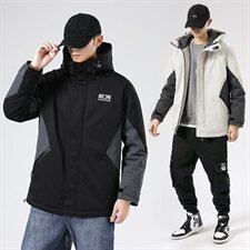 2020冬装新款潮牌插色连帽羽绒服男潮保暖外套A436-2166-P125，男装羽绒服，电商A436