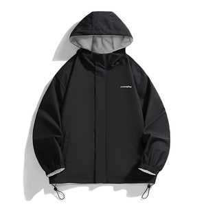 秋季户外夹克男双面穿冲锋衣外套DSA157B-JK7902-P70图片