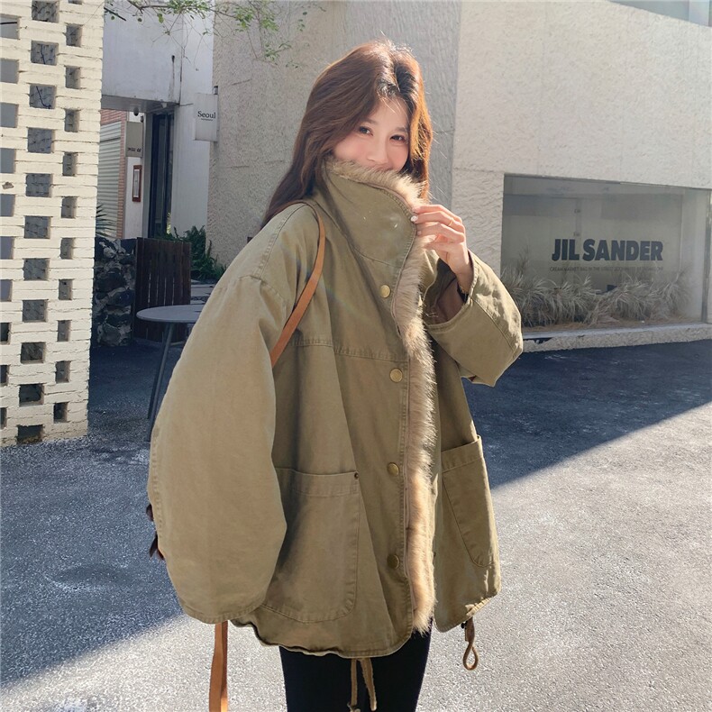 现货！座山雕派克毛领羽绒棉棉服2C260-D090-P255-K388（棉服）,女装棉衣/棉服,2C260