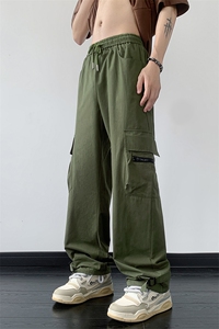 B221 美式ins街头hiphop宽松休闲多口袋工装裤子 LK23120-P65控88图片
