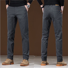 高品质轻奢商务休闲裤长裤子春夏男装韩版弹力直筒西裤BK1138现货，男装西裤，星座224