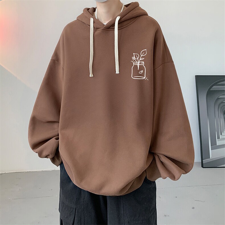 连帽卫衣男大码胖子帽衫大号运动服WY2430-P35,男装卫衣,电商A040