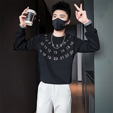 高级感烫钻设计感卫衣外套男社会小伙店主风301C-WY37-P58控78，女装短外套，星座301C（原B323）