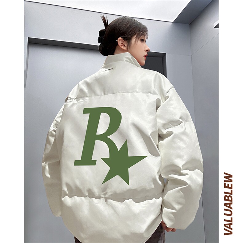 均可提供短视频 高品质港风R星PU皮加厚棉衣PM134-p110控148图片