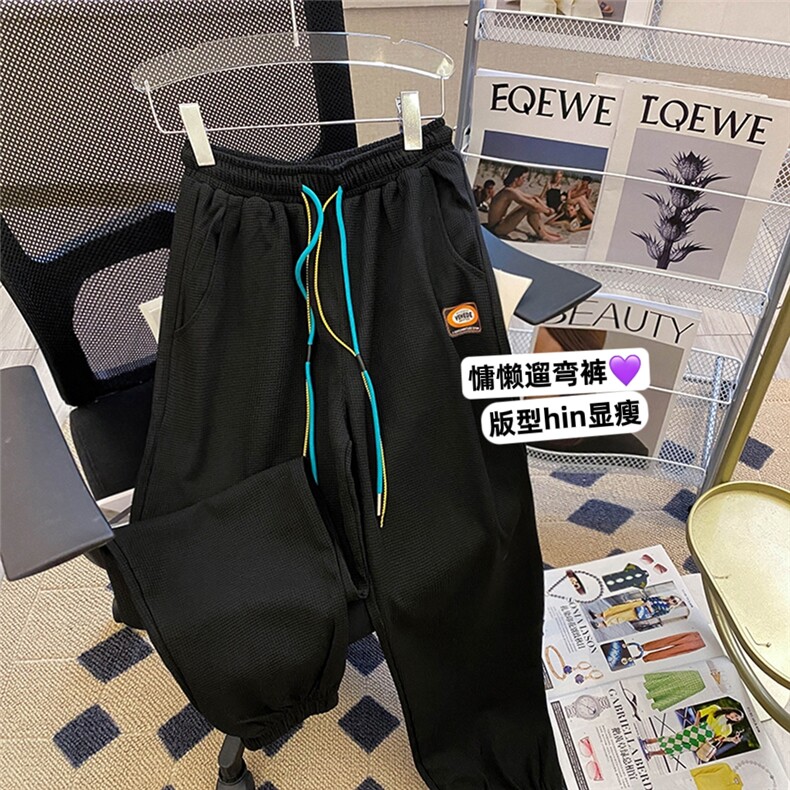 218-1-P35-CK1301夏季宽松休闲裤图片