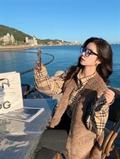 皮毛一体马甲，女装马甲，唯品