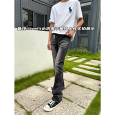 850原版质量黑灰色牛仔裤，男装牛仔裤，星座1210-1