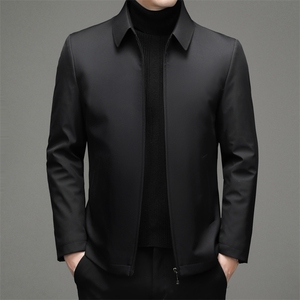 DZ32132钱塘2020-3冬季厚款商务休闲简约中年男士羽绒服P185图片