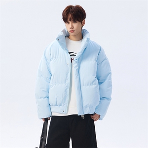 冬季clean纯色棉服潮流中性加厚短款棉衣 HZ8816-特P68不议价图片
