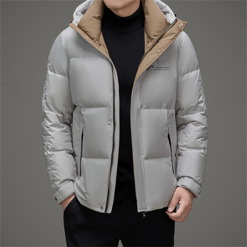 DAJ9808钱塘2020-2新款百搭冬季厚款休闲中年男士羽绒服P250,男装羽绒服,钱塘207-2