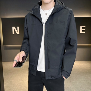 新款青少年店主风秋冬男时尚夹克连帽外套JK2688-P58 控88图片