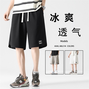 短裤男士夏季薄款外穿速干宽松休闲五分裤子贴标舒适XD2313特批35图片