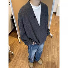 针织衫道袍毛衣秋季开衫老钱百搭松弛慵懒感上衣外套M8853，男装针织衫/毛衣，星座1116A（原606A-3）