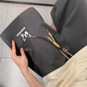 25新款抖音直播得物高品质菠萝格运动休闲短裤K026特P25图片
