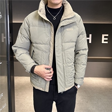 冬季新款加厚防寒时尚白鸭绒立领黑金羽绒服外套上衣男YR113P165，男装羽绒服，电商B226