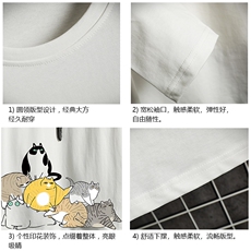 TX3155-P25加绒款-P35纯长袖t恤男大码圆领打底衫体恤网格，男装T恤，电商A040A