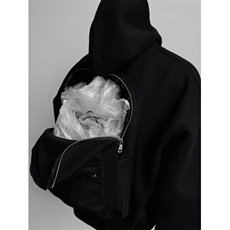 706-1-WY1379-P95现货春季潮牌后背书包设计连帽卫衣开衫外套，男装卫衣，星座706-1