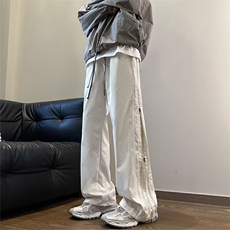 美式机能双拉链冲锋裤男防水休闲运动户外工装登山裤网图GKY73p42，男装工装外套，星座302B-2