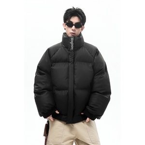 M6688/P85  现货PU皮棉衣外套情侣炸街棉服图片