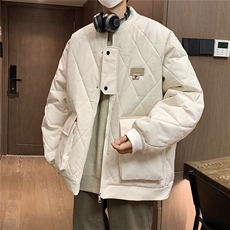 冬季2025新款港风男棉衣棉服青少年情侣装冬装男女外套S273-P118，男装棉衣，电商A233-1