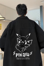 牛仔夹克男大码牛仔外套男茄克NJ77078-P60加绒款-P75，男装夹克，电商A040