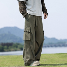 2025秋季新款现货直筒裤工装休闲长裤DSA157B-K2531-P60，男装休闲裤，电商A157B