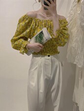 韩系两穿小花上衣，其它，驿谷