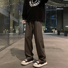 港风抖音品质休闲裤西裤真超复合加绒P65控88常规款P50控68，男装休闲裤，电商A014