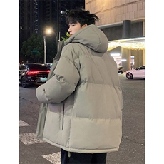 现货高品质美式高街冬季重磅三防加厚羽绒棉衣厚外套面包棉服，男装棉衣，电商A443