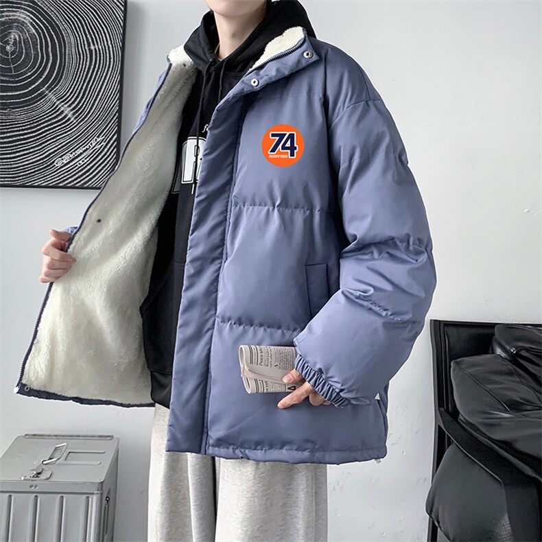 2025秋冬新款棉服情侣大码宽松棉衣潮XZ102A-4-MY1047-P75,男装棉衣,星座211-2