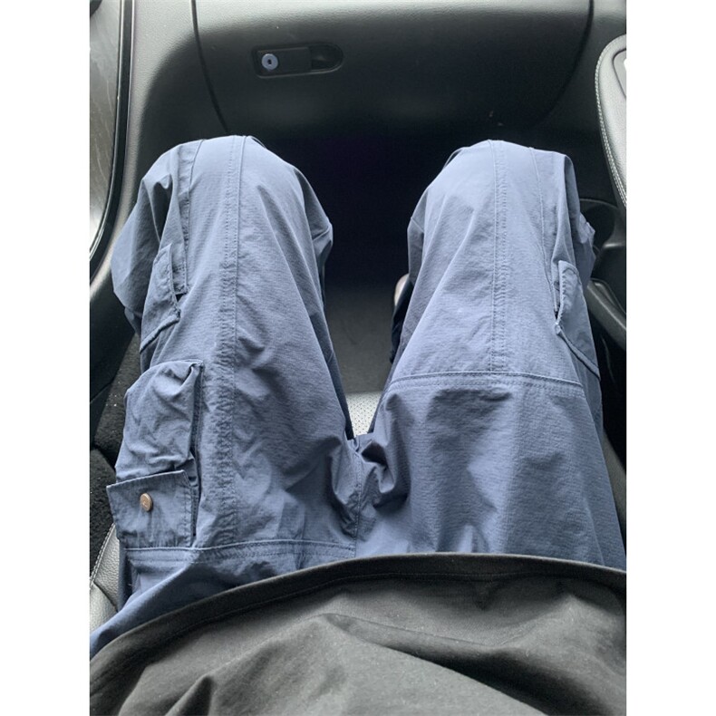 【有货】藏青色工装裤男款户外登山美式机能冲锋裤KZA139LL-特P43,男装工装外套,星座1007（原301D）