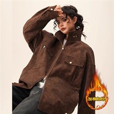 网图得物抖音品质加棉加厚扎染皮衣外套JK306加棉加厚，男装皮衣，星座1904A