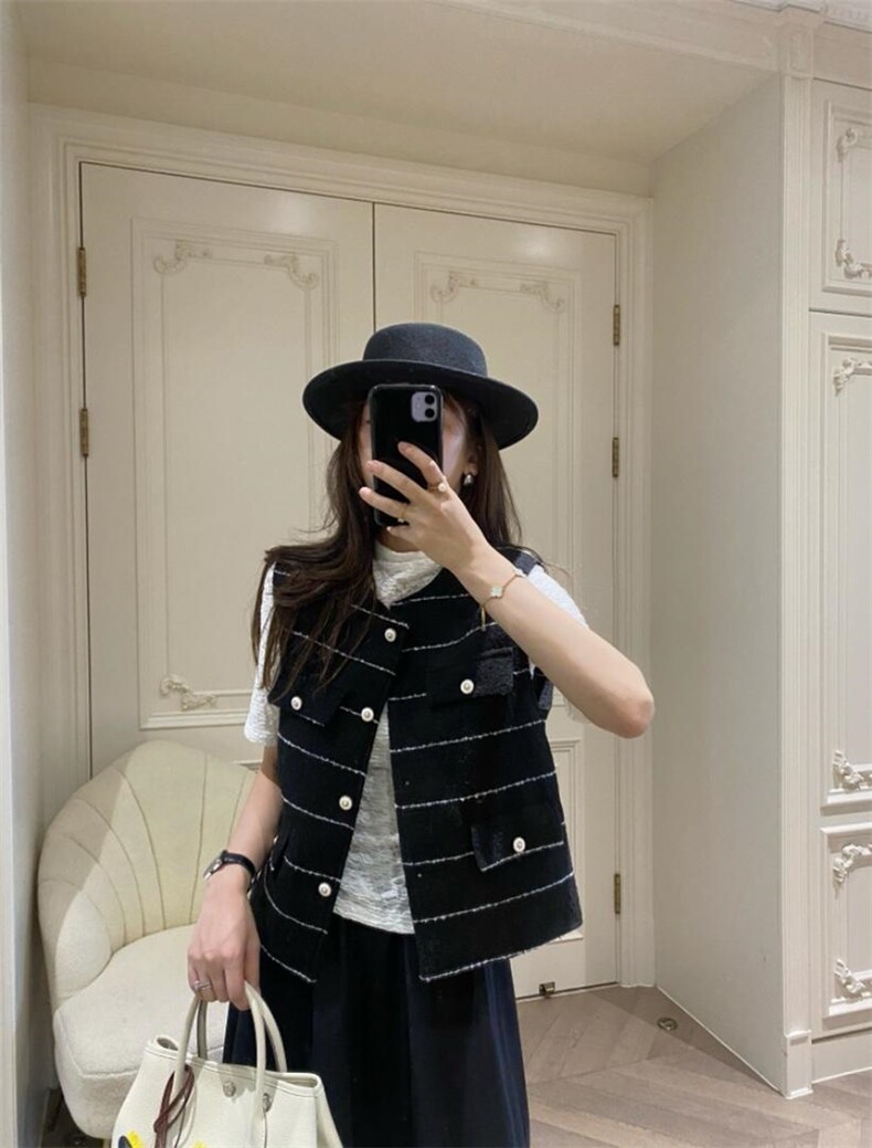 小香马补单，女装马甲，唇蔻