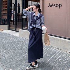 时尚套装女2025秋季新款女装三件套，女装套装/套裙，慧尚2-185