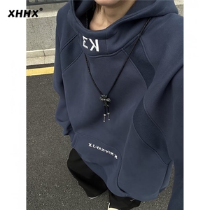 流行时尚潮流简约连帽卫衣日系新款百搭气质WY8822-P42图片