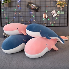 小懒猪毛绒玩具 鲸鱼抱枕