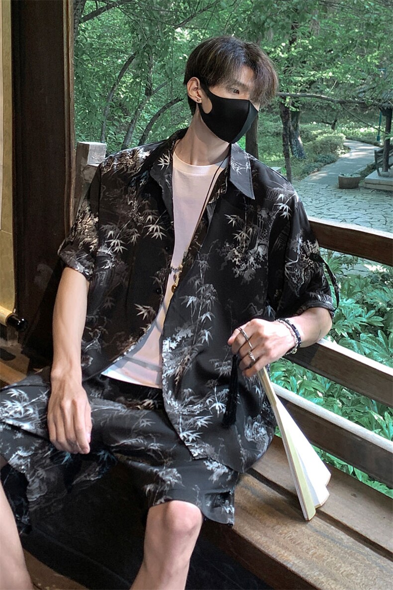 多竹套装TZ77832特P50衬衫DCS77833特P30DK77834特P20套装控98,男装衬衫,星座226-1