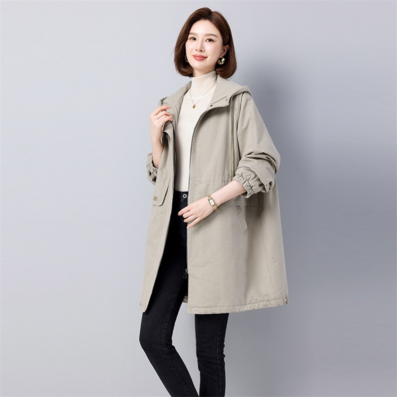 2024冬款新款加绒加厚保暖棉服派克服910款,女装派克服,秋牧寒烟
