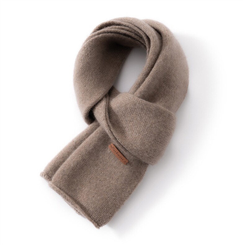 2026年秋季时尚百搭通勤简约休闲儿童围巾，围巾，臻歆羊绒