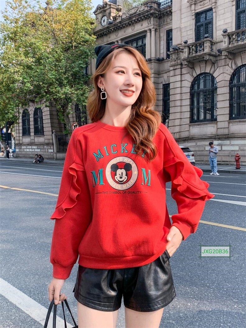 加绒加厚卫衣补单量大，女装卫衣/绒衫，锦绣阁