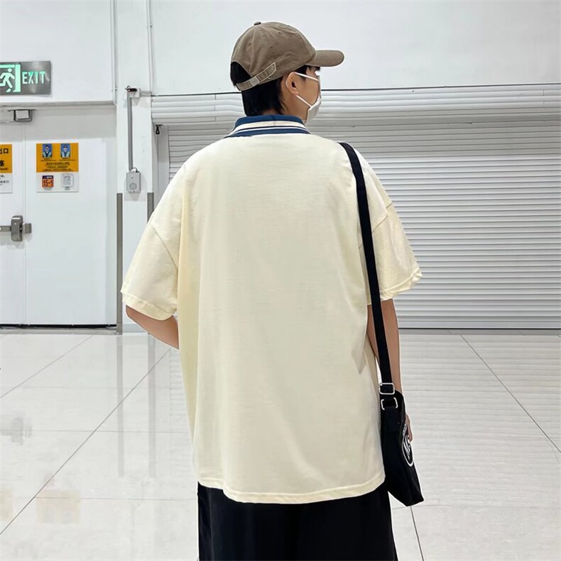 男春季polo潮流时尚休闲短袖T52P32,男装Polo衫,星座1116-2