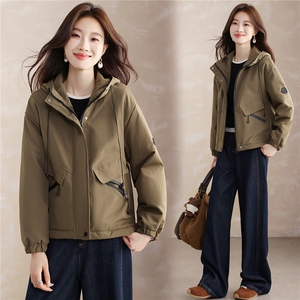 现货！现货！2025冬季新款夹棉加厚棉衣棉服女图片