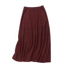 2025年秋季时尚百搭通勤简约休闲伞裙，女装半身裙，端硕羊绒