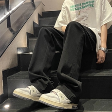 夏季新款上新高街微喇牛仔裤K622P50，男装牛仔裤，电商D325