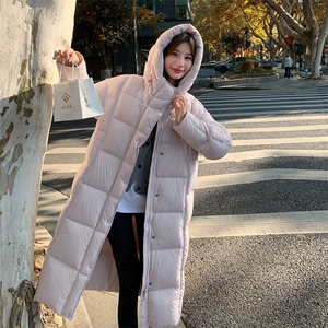 2025现货主推90绒长款羽绒服210-F6356-p415-598有帽不可拆图片