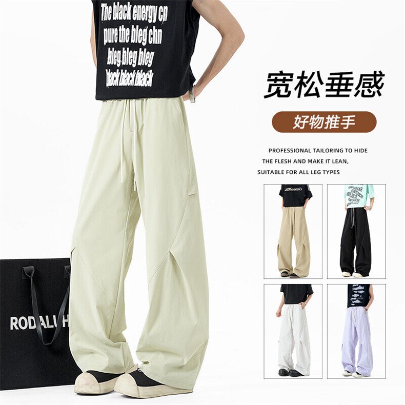 美式工装裤男女2025新款防风防水伞兵裤户外运动ZL83-P40图片